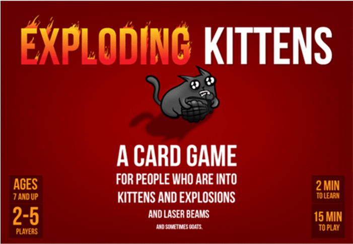 Exploding Kittens (700x700), Png Download