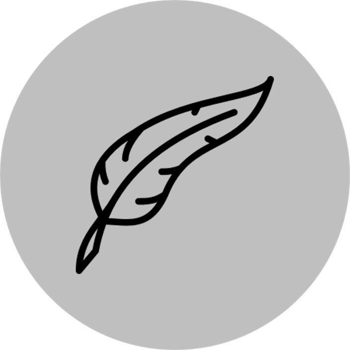 Images/quill - Circle (705x705), Png Download