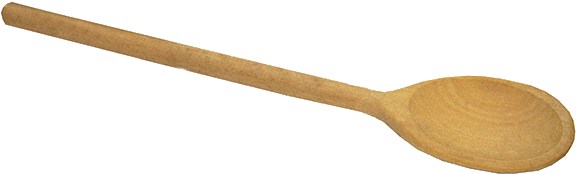 Crown Brands, Llc 3455 Spoon, Wooden - Wooden Spoon (600x600), Png Download