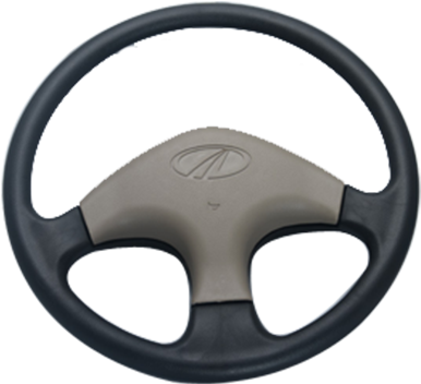 Mahindra Bolero - Steering Wheel (875x500), Png Download