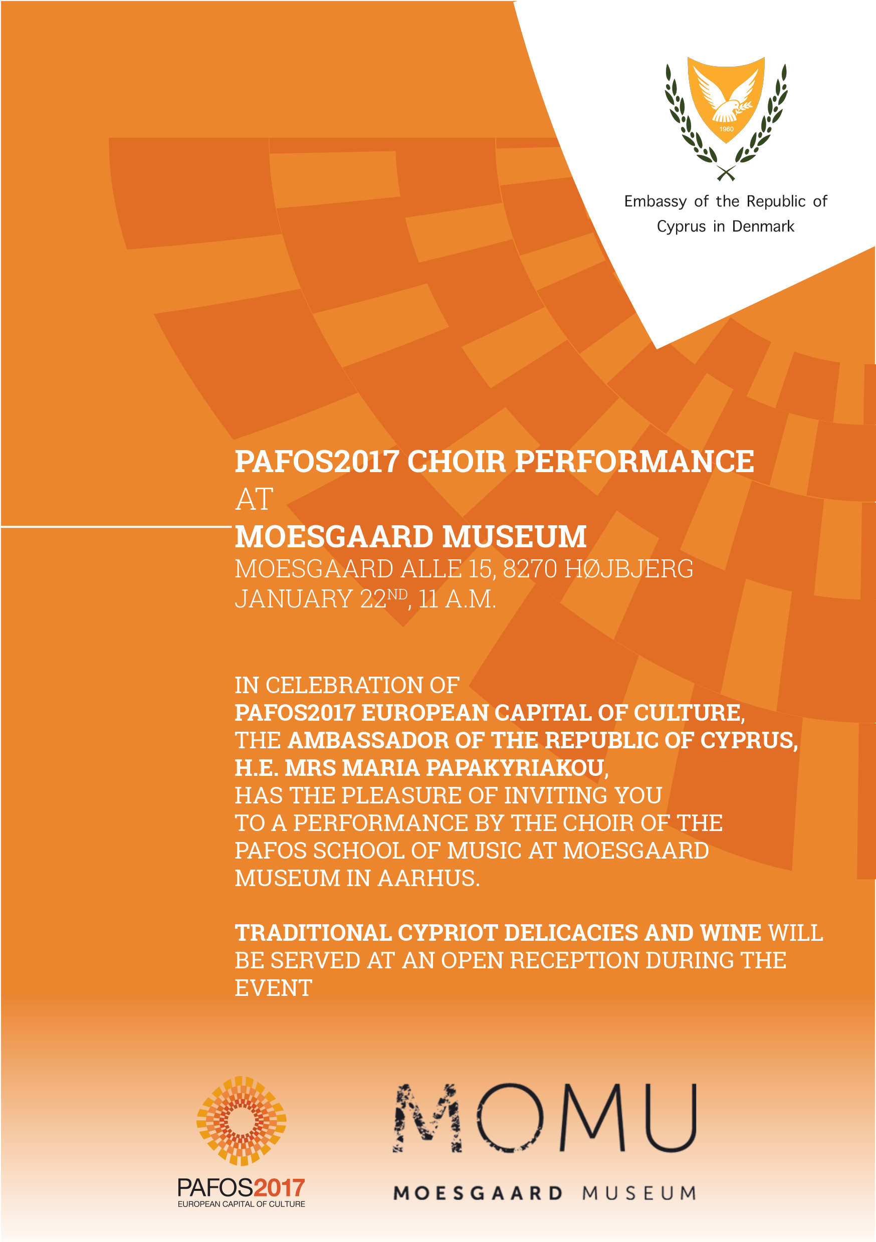 Invitation January 22 Aarhus - Flyer (1748x2478), Png Download