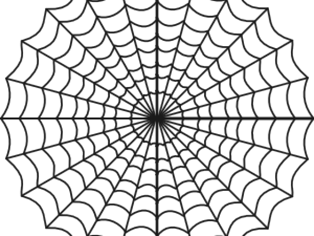 8 Spider Web Clipart Traceable Free Clip Art Stock - Spiderman Web Clipart Png (640x480), Png Download