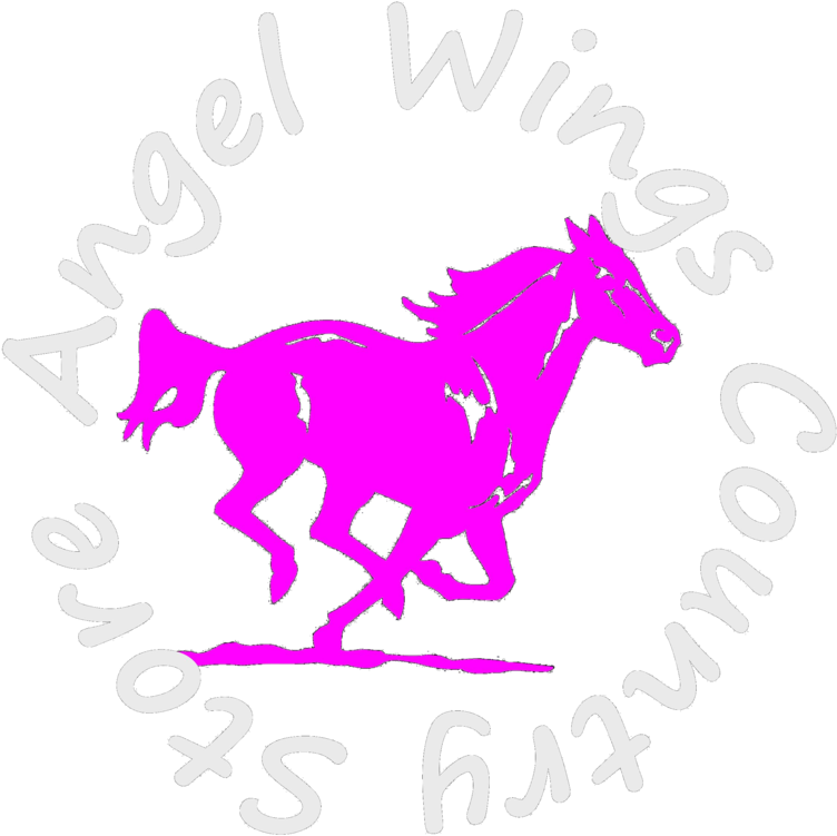Angel Wings Country Store - Car Decal Stickers Red (752x751), Png Download
