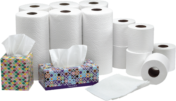 Toilet Paper - Tissue Paper (750x415), Png Download