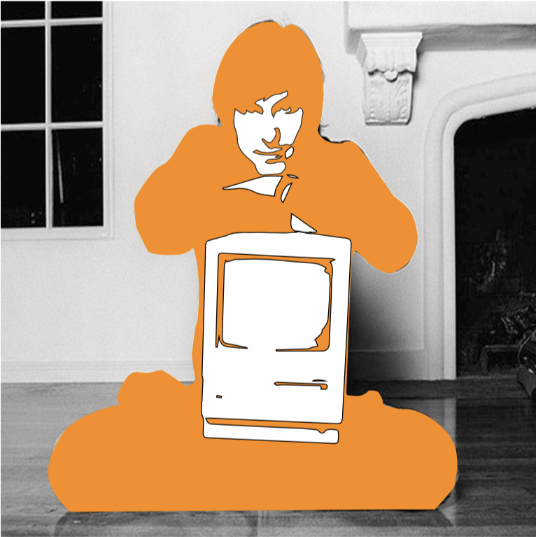 Steve Jobs Sqn - Young Steve Jobs (1026x767), Png Download