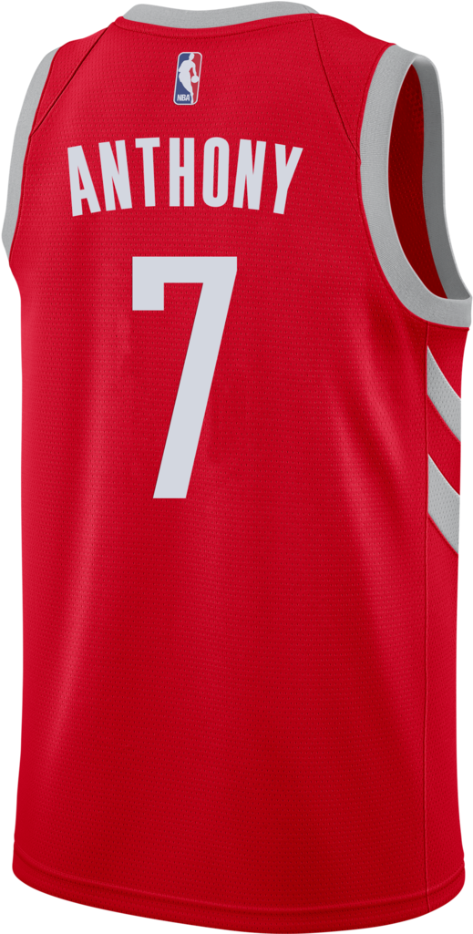 Men's Houston Rockets Nike Carmelo Anthony Icon Edition - Sports Jersey (1024x1024), Png Download