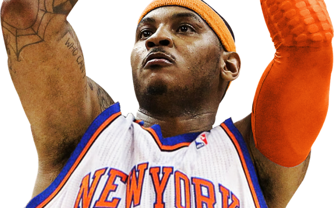 Thekongblog™ Carmelo Anthony Sway In The Morning - New York Knicks (1368x855), Png Download