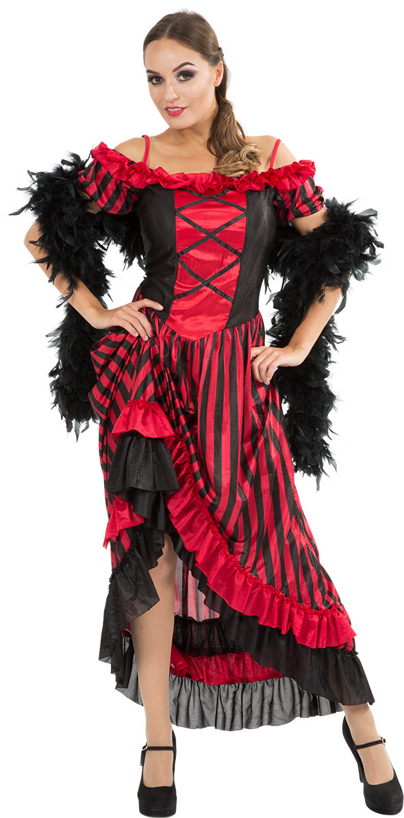 Sexy - Costume Di Carnevale Da Donna Can Can (800x1268), Png Download