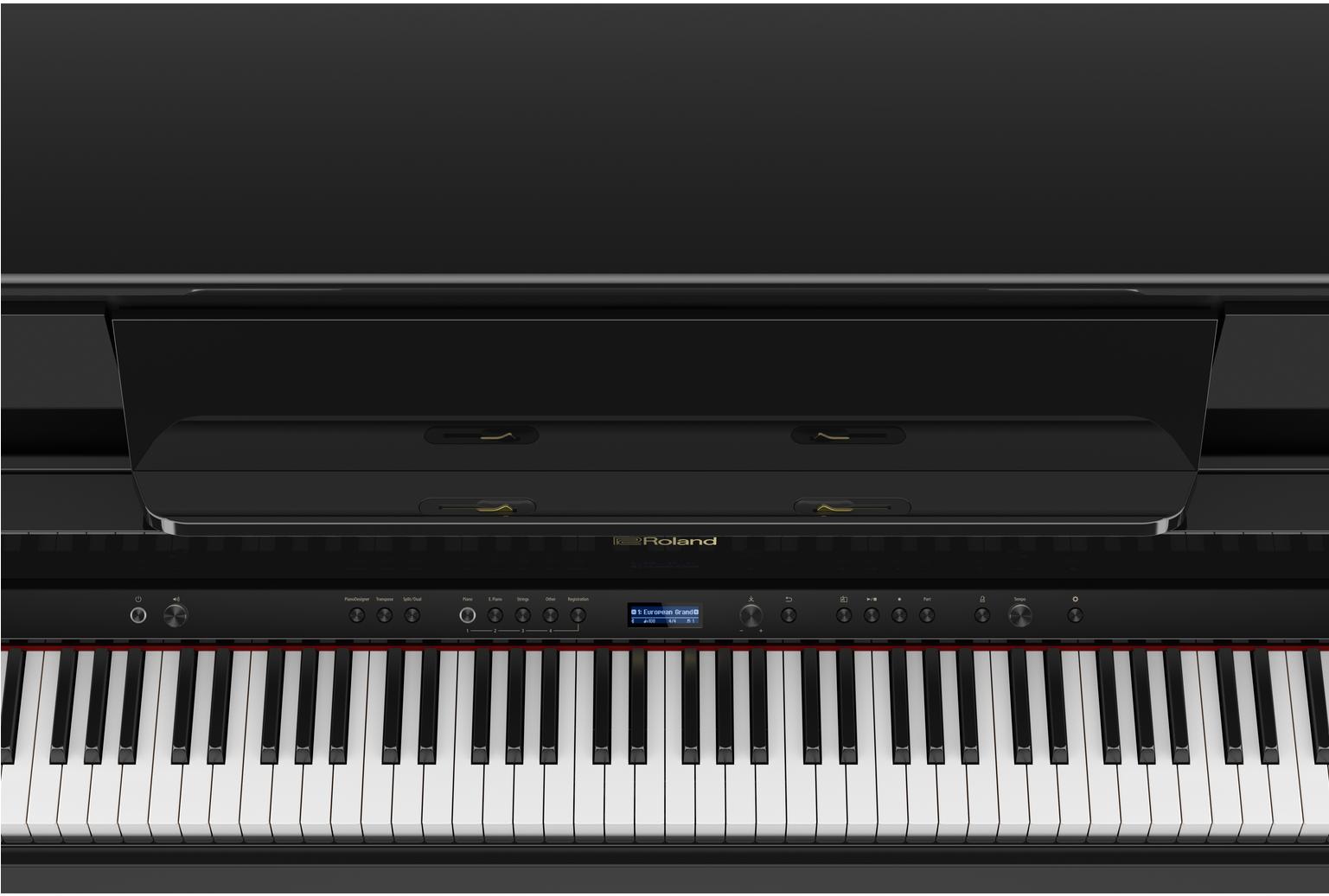Lx708 Keys Close Up - Roland A 90 Ex (1536x1536), Png Download