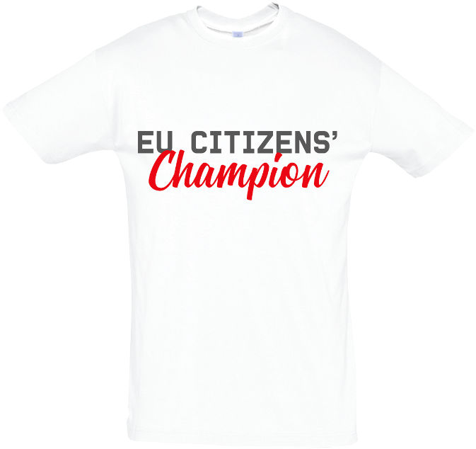 Eucitizens Champion - Unisex Tee - Active Shirt (680x680), Png Download