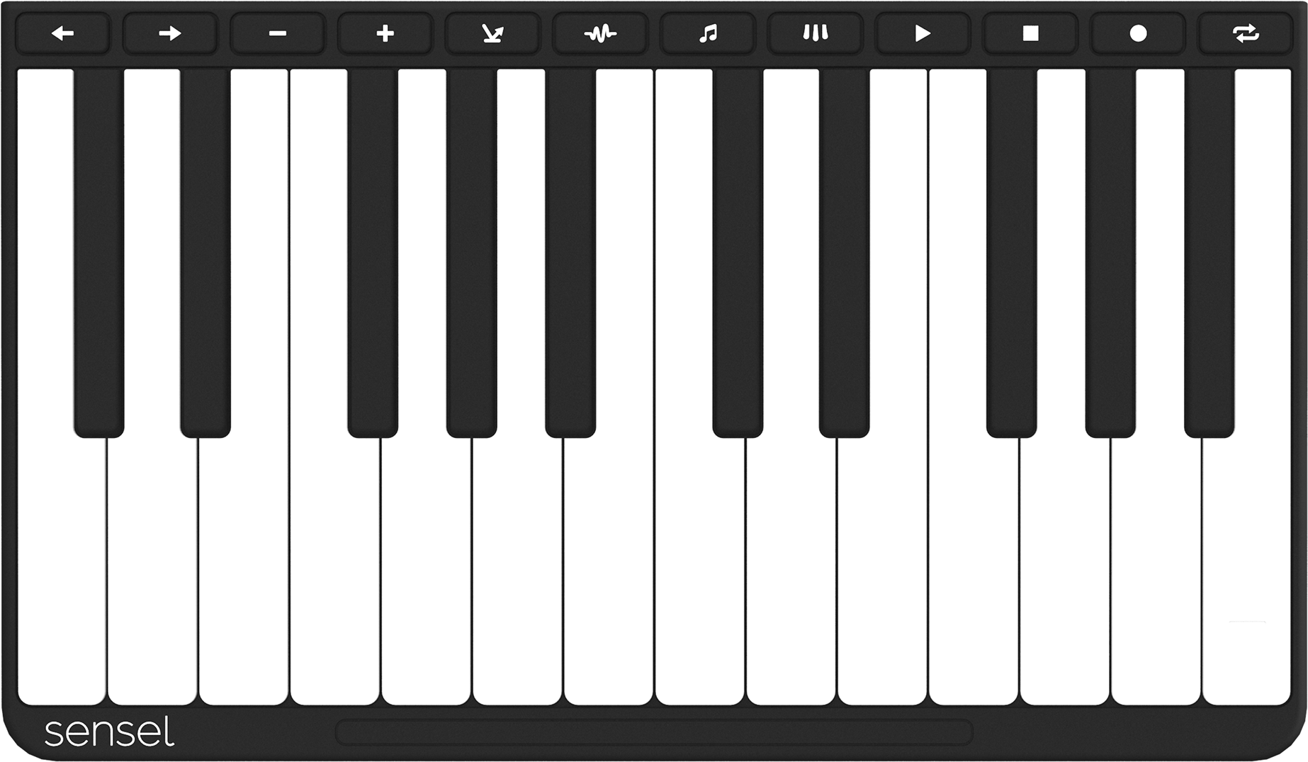 Piano Overlay (2000x1617), Png Download