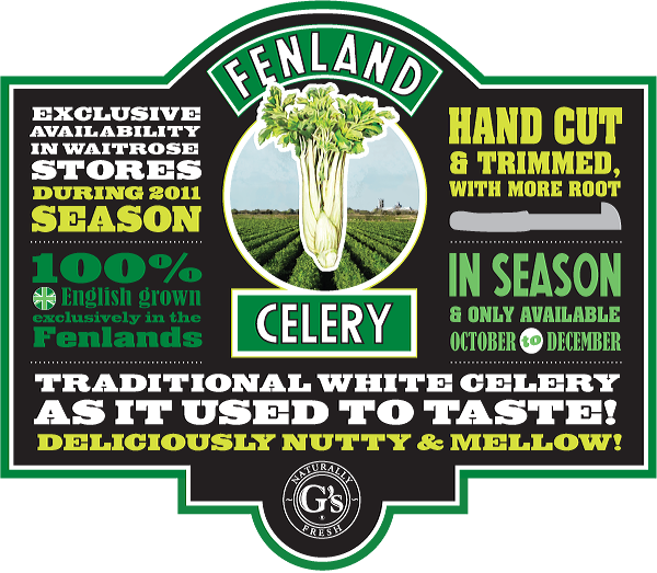 November 9 - Fenland Celery (600x523), Png Download