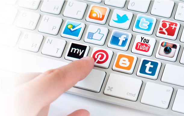 Creación De Perfiles De Redes Sociales - Nutella On Social Media (1085x385), Png Download