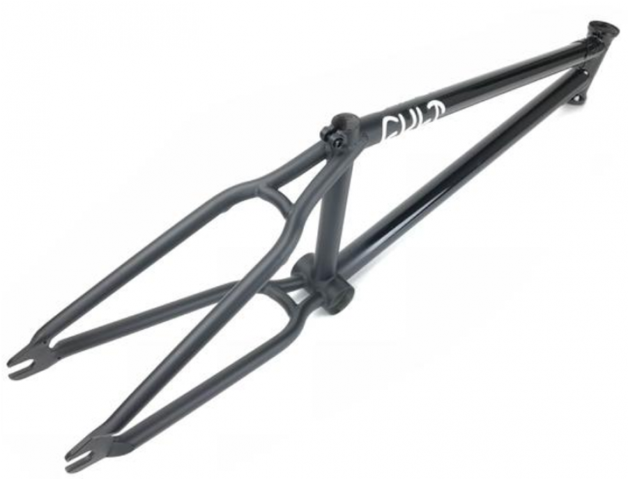 Black Fade Cult "hawk V3" - Bicycle Frame (900x900), Png Download
