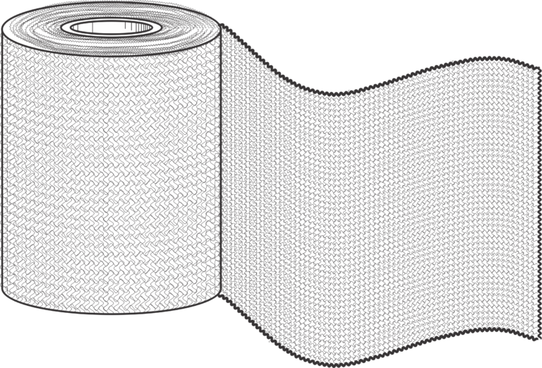 Bandages Clipart Black And White (768x521), Png Download