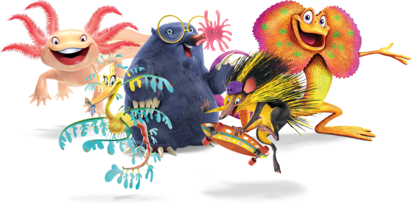 Meet Weird Animals - Weird Animals Png (800x400), Png Download