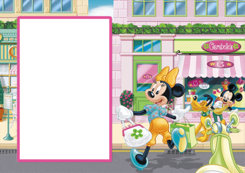 Free Png Best Stock Photos Minnie And Mickey Mouse - Birthday Mickey Frames Png (850x601), Png Download