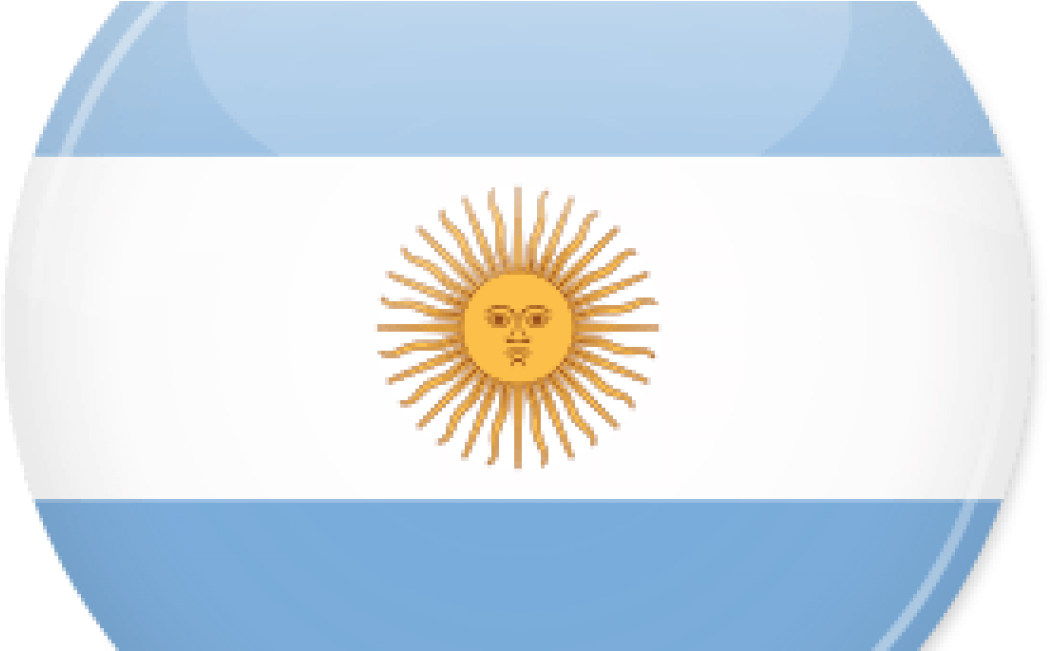 300px Argentina Flag Icon - Bandera De Argentina (1140x650), Png Download