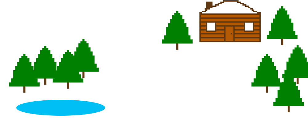 Winterbackground - Christmas Tree (1000x600), Png Download