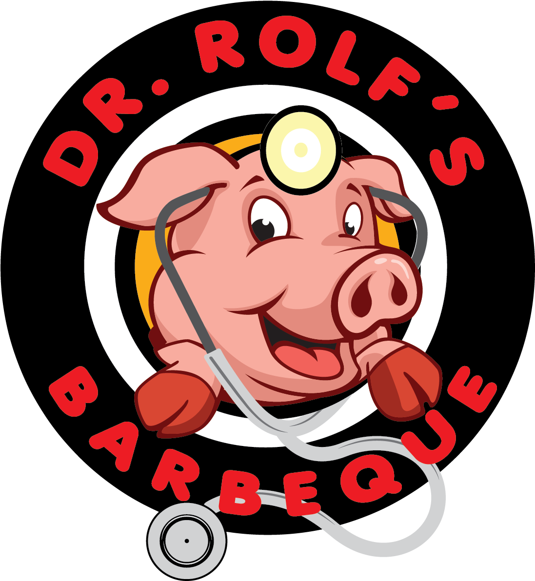 Dr Rolf Barbeque West Western Ave Muskegon Png Png - Cartoon (1191x1191), Png Download