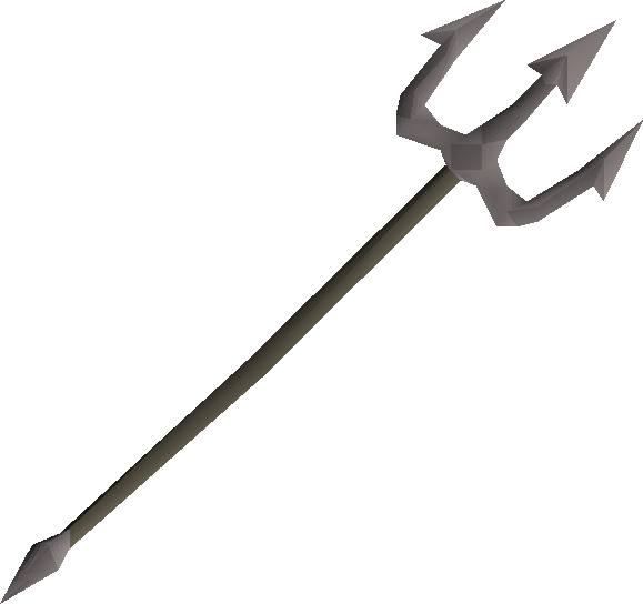 A Merfolk Trident Can Be Bought From Mairin's Market - Ugly Stik Tiger Elite Casting Rod (579x544), Png Download
