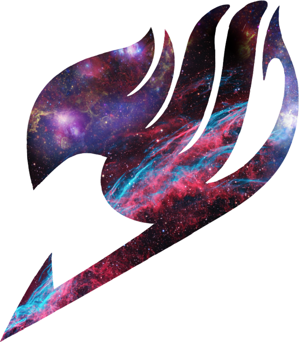 Fairytail Sticker - Galaxy Fairy Tail Logo (1024x1170), Png Download