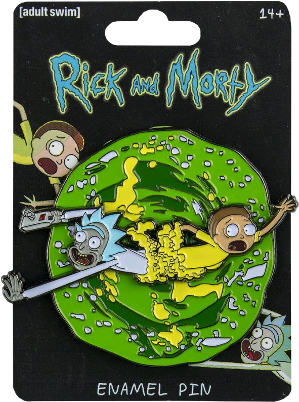 Rick And Morty - Pin Rick And Morty (600x850), Png Download