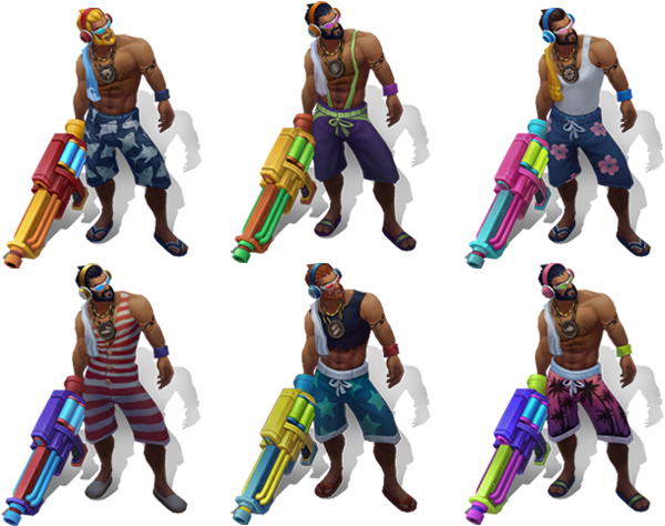 Get Shells Here - Pool Party Graves Chroma (680x496), Png Download