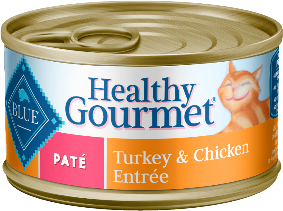 Blue Buffalo Healthy Gourmet Adult Turkey And Chicken - Blue Buffalo Healthy Gourmet (1000x766), Png Download