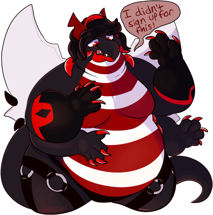 Fatboi In Lingerie~ - Cartoon (894x894), Png Download