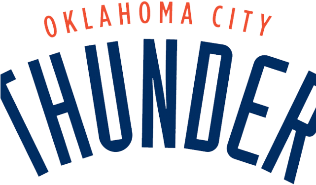 Oklahoma City Thunder Png Transparent Images - Oklahoma City Thunder (640x480), Png Download