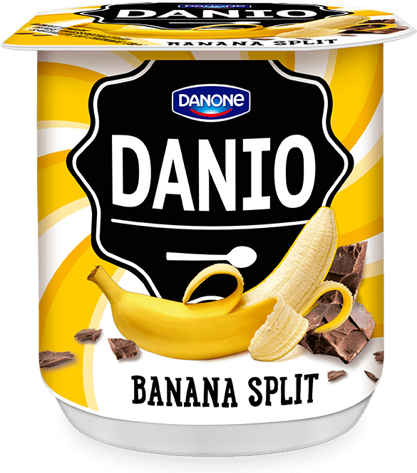 Bananasplit - Danio Cheesecake (600x700), Png Download