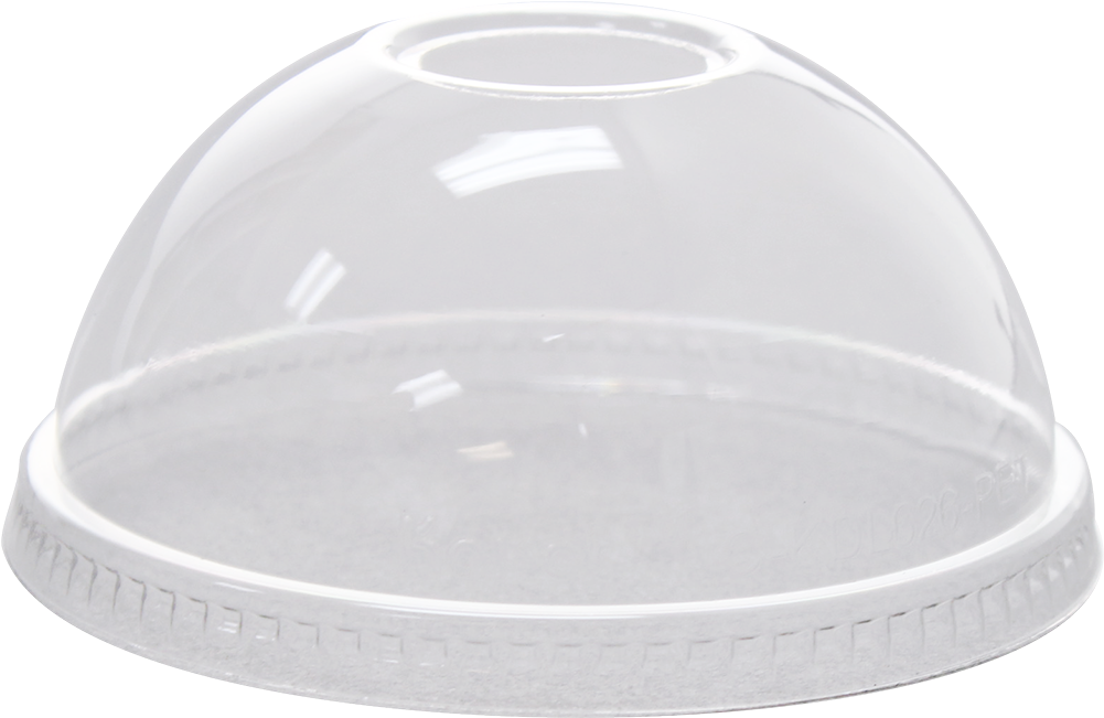 Dome Lids For 32oz Pet Clear Cold Cups - Pet Cup Dome Lid (1000x1000), Png Download
