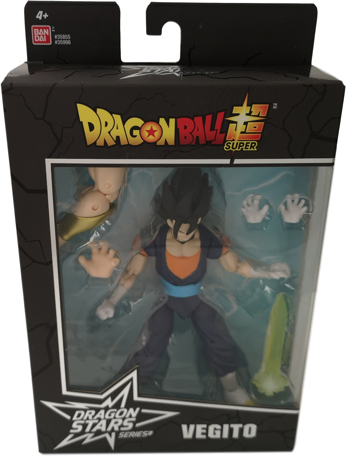 Dragon Stars Series - Mystic Gohan Action Figure (1484x1973), Png Download