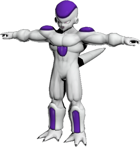 Download Zip Archive - Dragon Ball Z Budokai 3d Models (750x650), Png Download