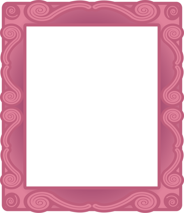 Forgetmenot Pink Frames - Picture Frame (600x693), Png Download