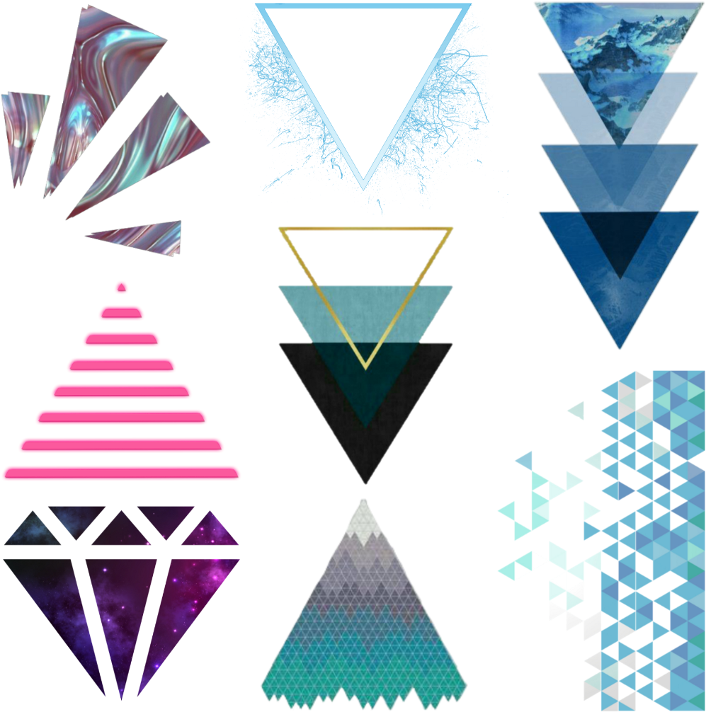@jessicastuber Geometric Shapes Overlay - Fifth Harmony (1024x1024), Png Download
