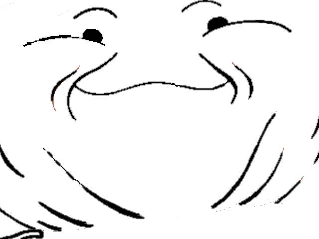 Picture Of A Mad Face - Line Art (640x480), Png Download