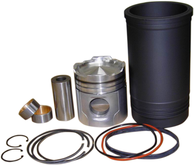Liner Kit,liner,piston,piston Ring,gasket,engine Componet - Liner Piston Png (1229x922), Png Download