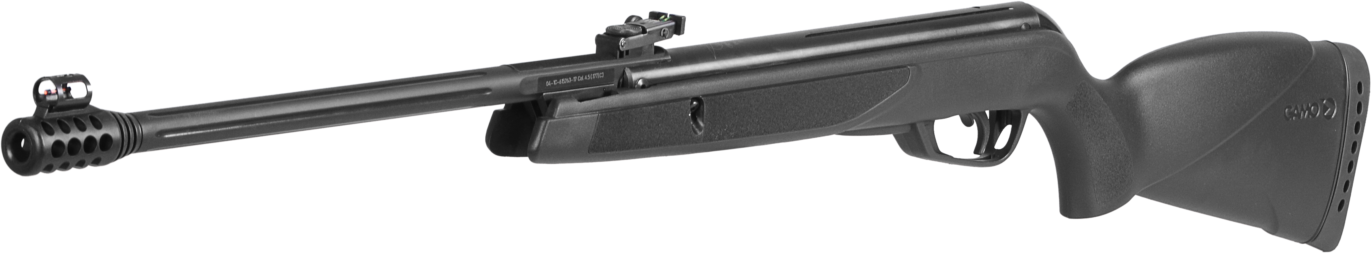 Turns The Black Bear Into An Extremely Smooth And Precise - Gamo Rifle Open Sights (5184x1581), Png Download