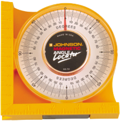 Johnson Level Professional Magnetic Protractor Angle - Angle Locator (710x550), Png Download
