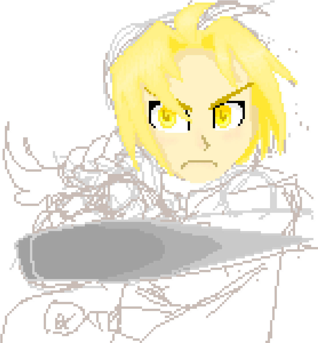 Edward Elric - Illustration (1200x1200), Png Download