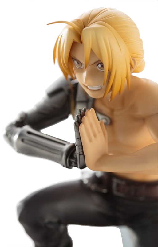 Kotobukiya Full Metal Alchemist Edward Elric Artfx - 鋼 の 錬金術 師 フィギュア (534x800), Png Download