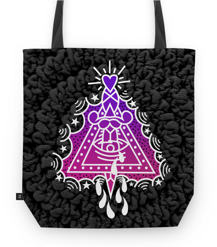 Bolsa Illuminati Eye De Afrodite-se Storena - Cavaleiros Do Zodiaco Minimalista (800x800), Png Download