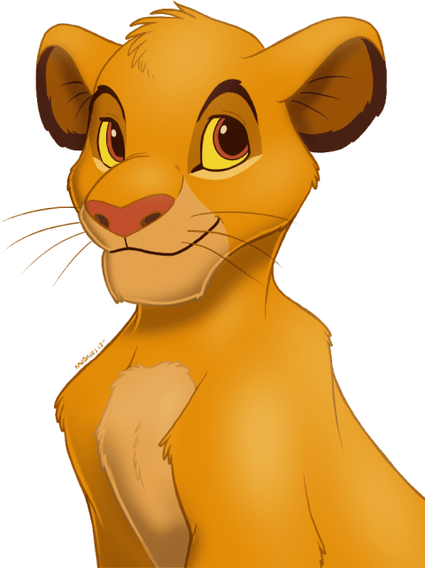 Download Lion King Clipart Png Photo - Lion King Simba Png (480x642), Png Download