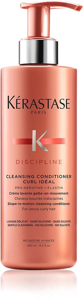 Conditioner For Curly Hair - Kerastase Discipline Cleansing Conditioner Curl Ideal (1000x1000), Png Download