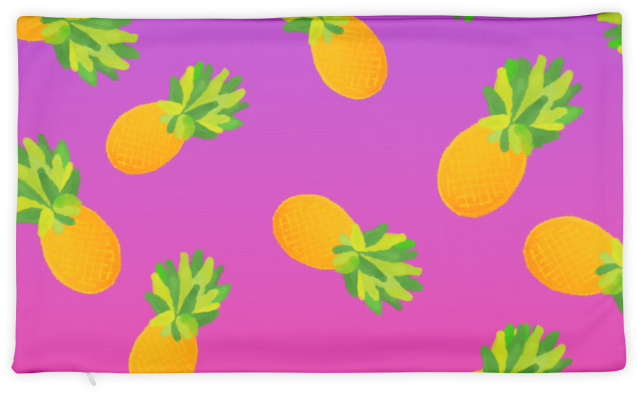 'piña Colada' Pillow Case Only - Pineapple (1000x1000), Png Download