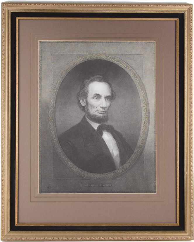 Portrait Of Abraham Lincoln - From The Portfolio Portraits (1000x1000), Png Download