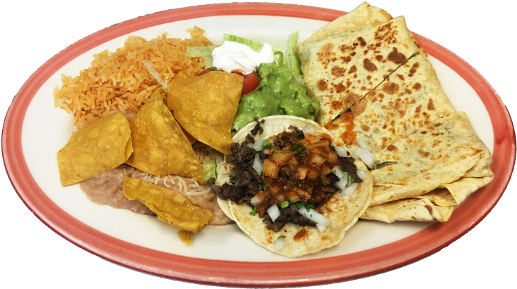 Quesadilla And Taco - Gözleme (734x428), Png Download