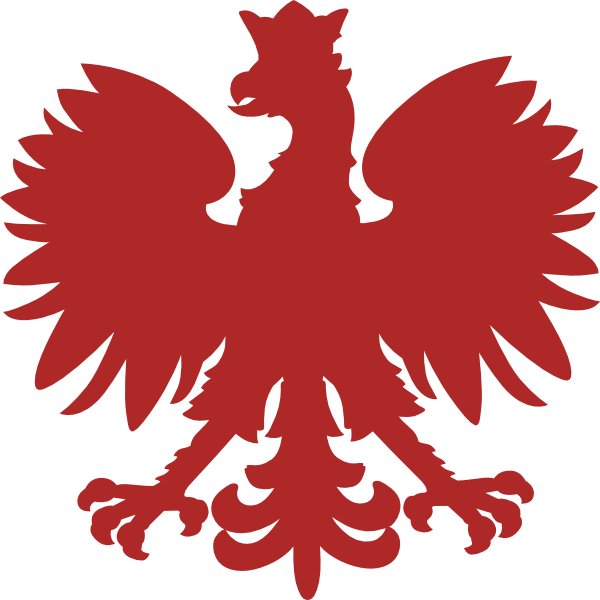 Polskiorzelczerwony Clip Art - Polish Eagle Clip Art (600x600), Png Download